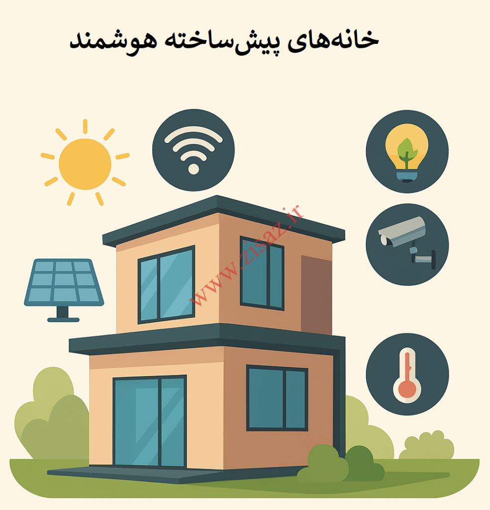خانه‌های پیش‌ساخته هوشمند؛ آینده‌ای پایدار برای زندگی مدرن
